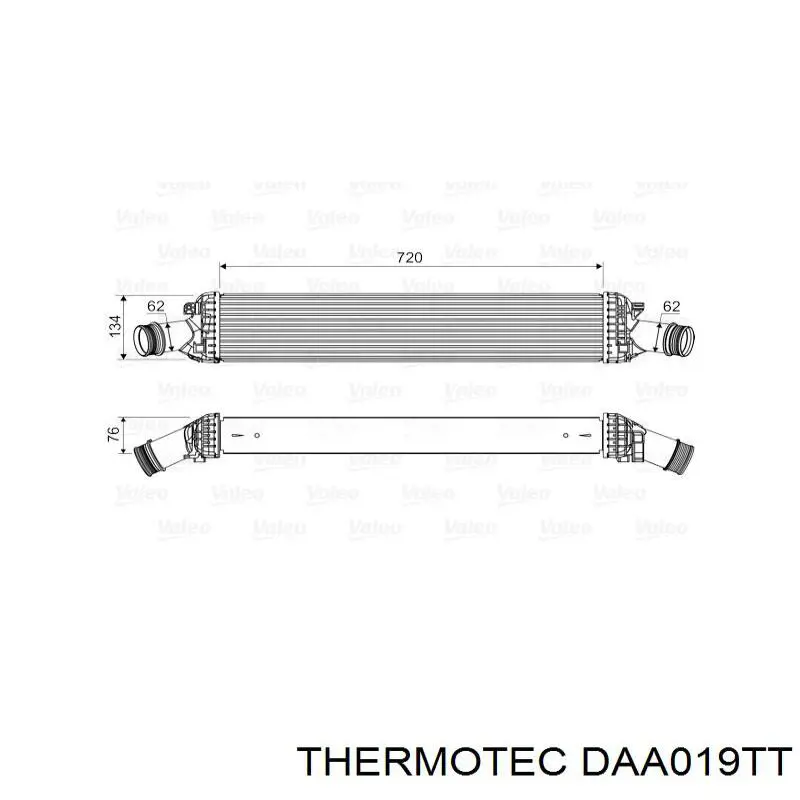 DAA019TT Thermotec intercooler