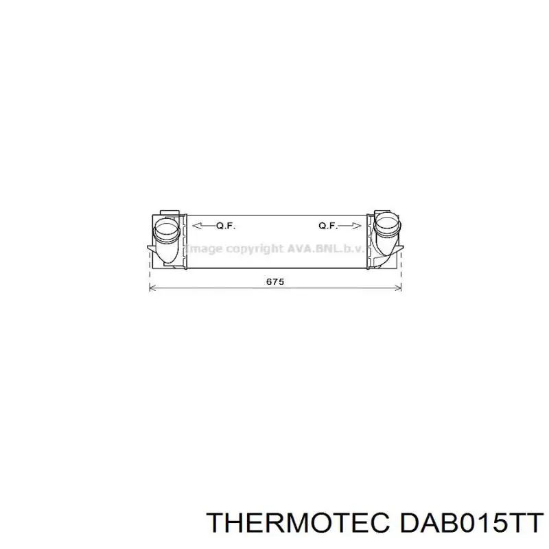 DAB015TT Thermotec intercooler