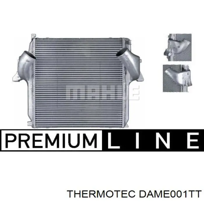 DAME001TT Thermotec radiador de aire de admisión