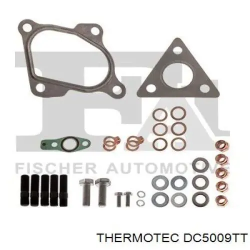 DC5009TT Thermotec tubo flexible de aire de sobrealimentación izquierdo