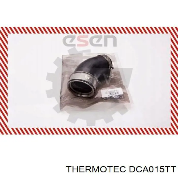 DCA015TT Thermotec tubo flexible de aire de sobrealimentación inferior izquierdo