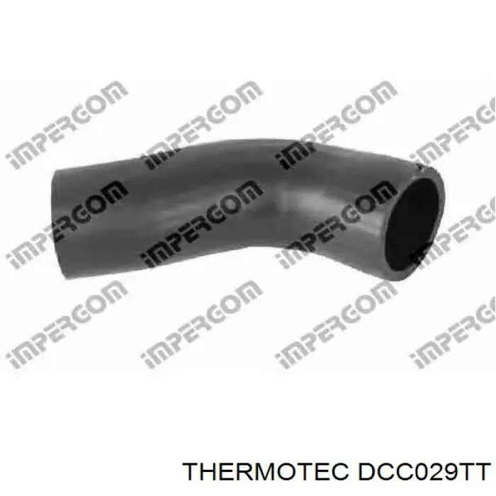 DCC029TT Thermotec tubo flexible de aire de sobrealimentación izquierdo