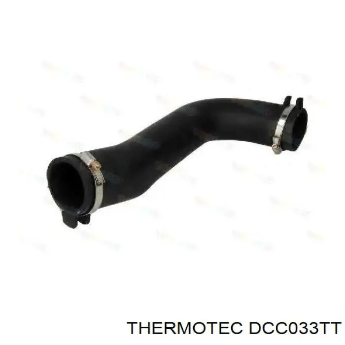 DCC033TT Thermotec tubo flexible de aire de sobrealimentación derecho