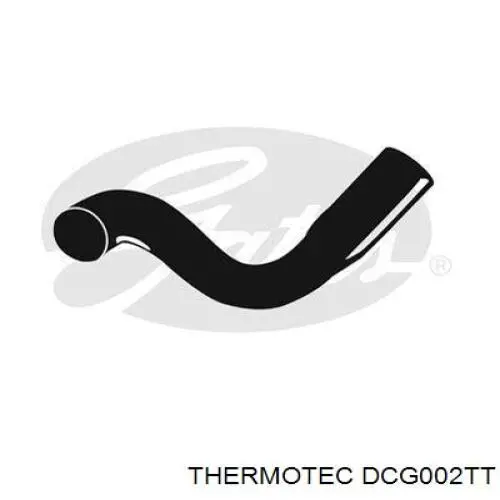 DCG002TT Thermotec tubería de radiador arriba