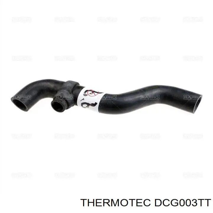 DCG003TT Thermotec tubería de radiador arriba