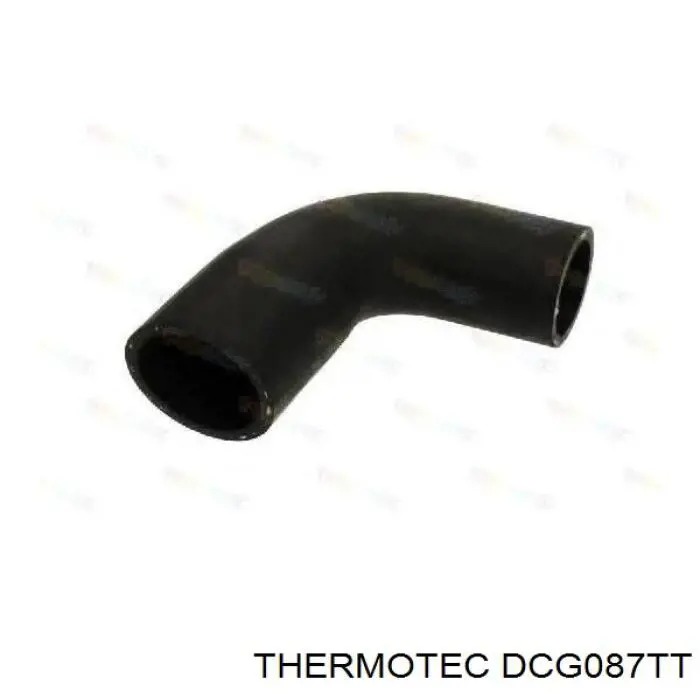 DCG087TT Thermotec tubo flexible de aire de sobrealimentación inferior izquierdo