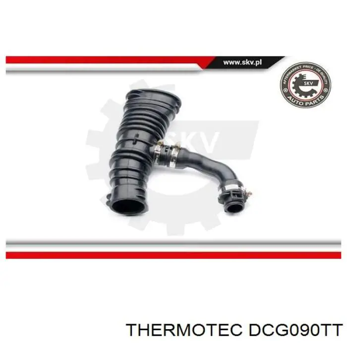 Conducto de aire, salida del filtro de aire Thermotec DCG090TT