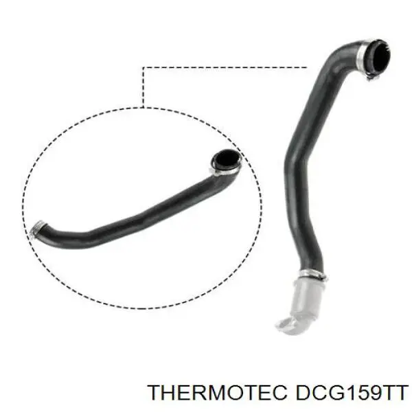 Tubo intercooler CV616C646AK Ford