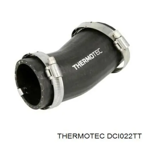 DCI022TT Thermotec tubo flexible de aire de sobrealimentación derecho