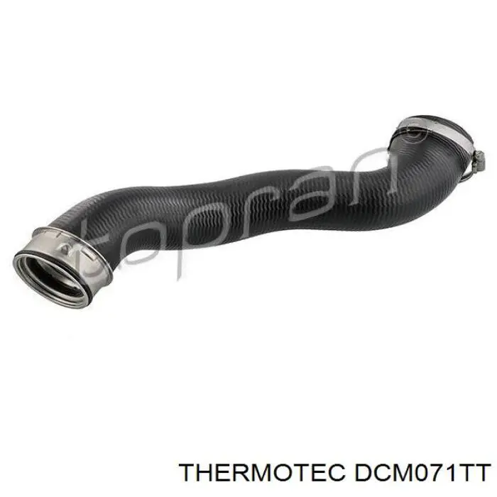 DCM071TT Thermotec tubo flexible de aire de sobrealimentación derecho