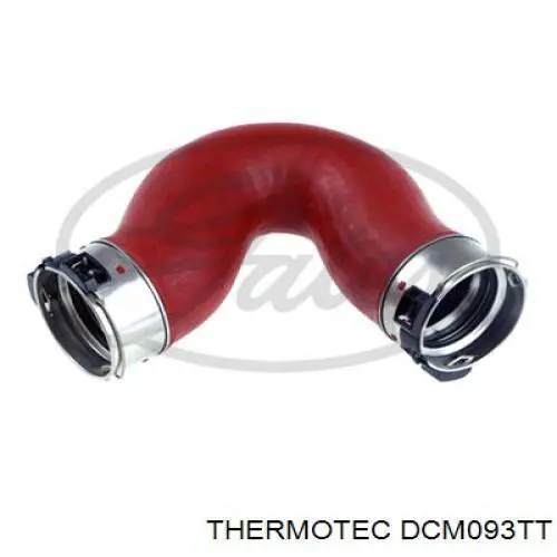 DCM093TT Thermotec tubo flexible de aire de sobrealimentación derecho