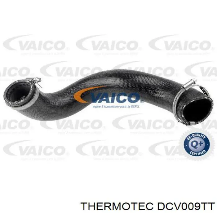 DCV009TT Thermotec tubo flexible de aire de sobrealimentación izquierdo