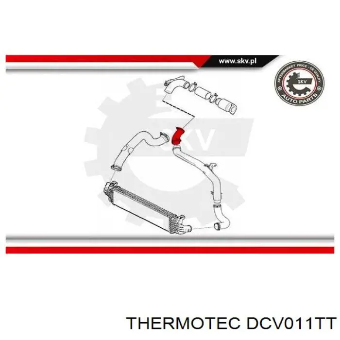 31370039 Volvo tubo flexible de aire de sobrealimentación superior izquierdo