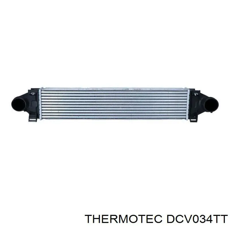 DCV034TT Thermotec tubo flexible de aire de sobrealimentación derecho