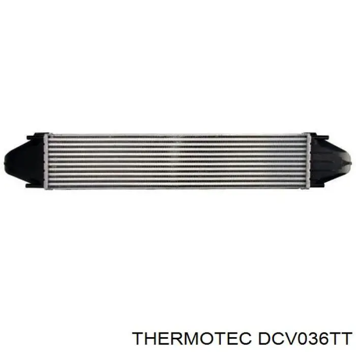 DCV036TT Thermotec tubo flexible de aire de sobrealimentación superior izquierdo