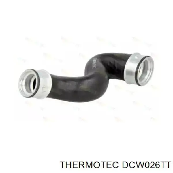 DCW026TT Thermotec tubo flexible de aire de sobrealimentación inferior derecho