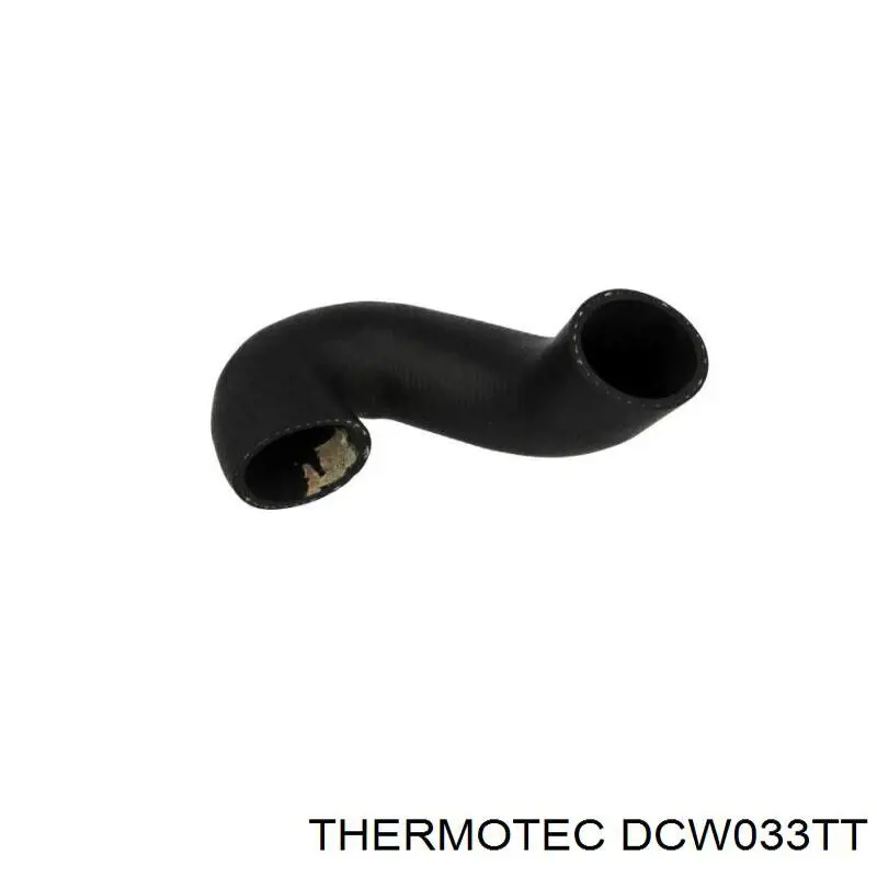 DCW033TT Thermotec tubo flexible de aire de sobrealimentación inferior izquierdo