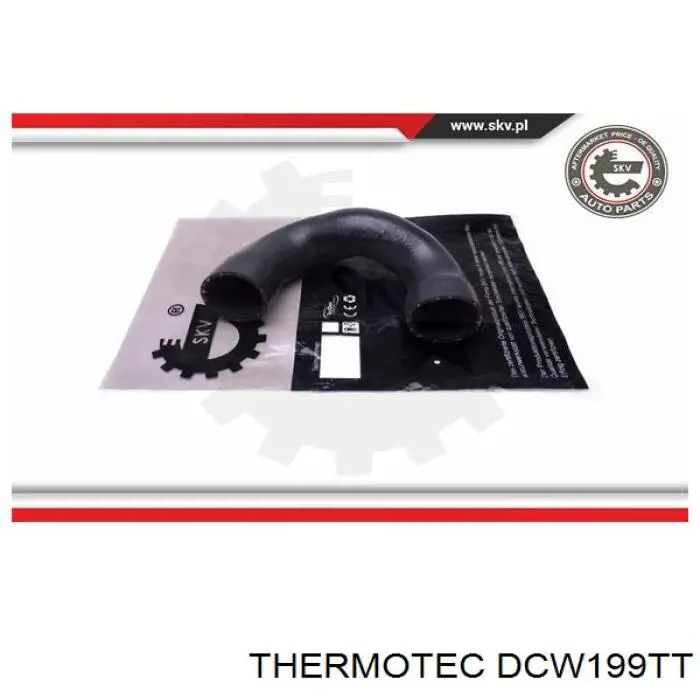 DCW199TT Thermotec tubo flexible de aire de sobrealimentación, de turbina