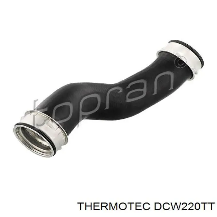 DCW220TT Thermotec tubo flexible de aire de sobrealimentación inferior derecho