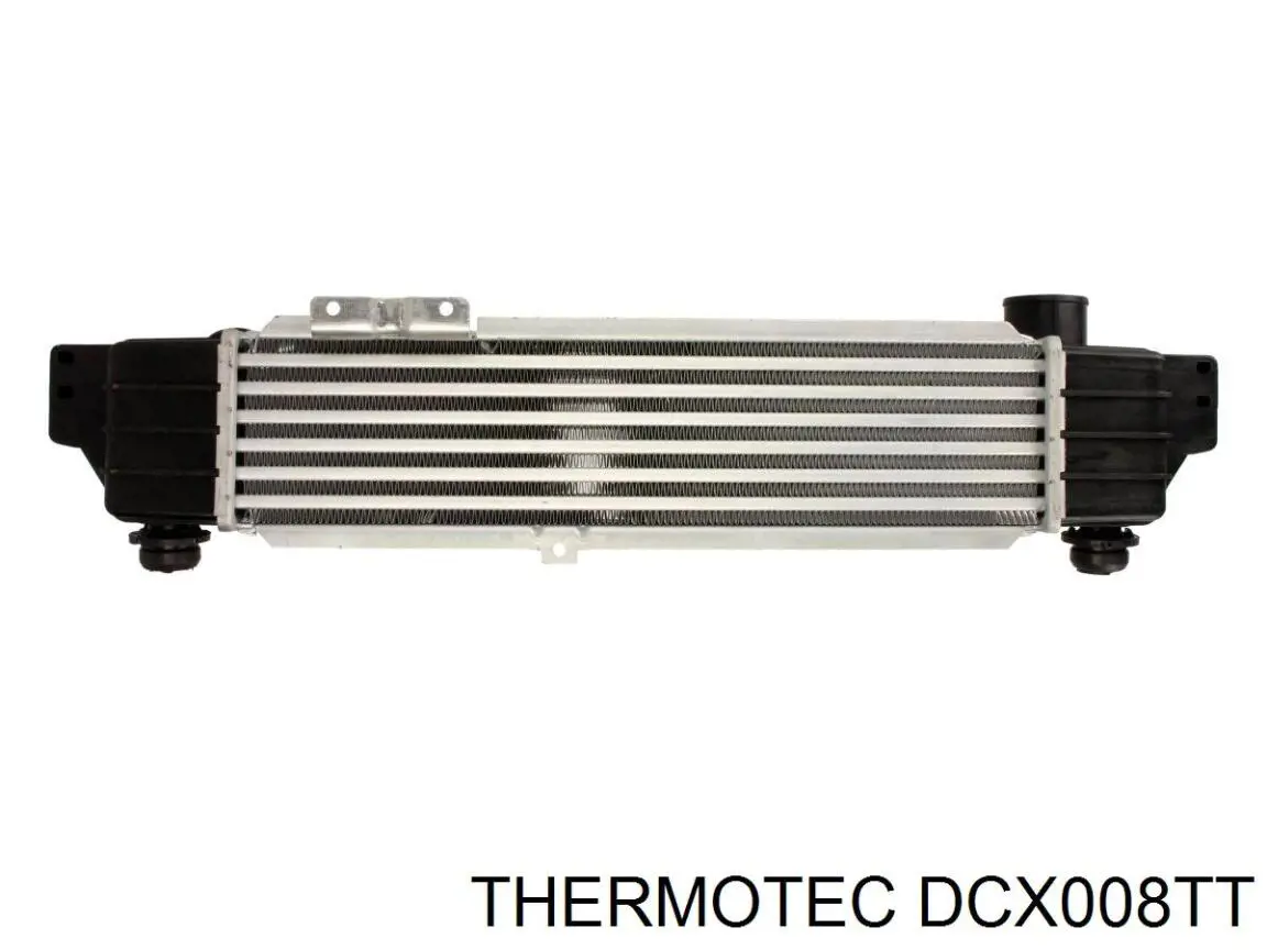 DCX008TT Thermotec tubo flexible de aire de sobrealimentación derecho