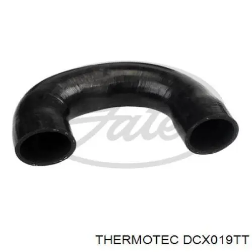 DCX019TT Thermotec tubo flexible de aire de sobrealimentación inferior izquierdo