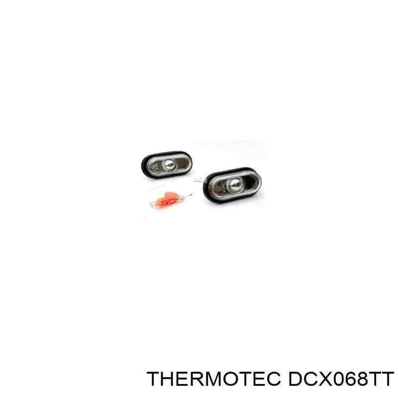 DCX068TT Thermotec tubo flexible de aire de sobrealimentación derecho