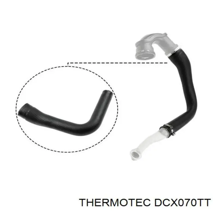 Tubo intercooler 13408843 General Motors
