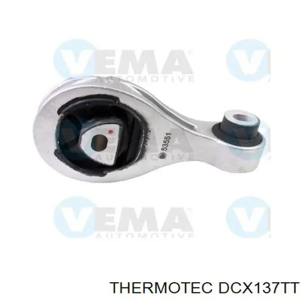 DCX137TT Thermotec tubo flexible de aire de sobrealimentación superior izquierdo