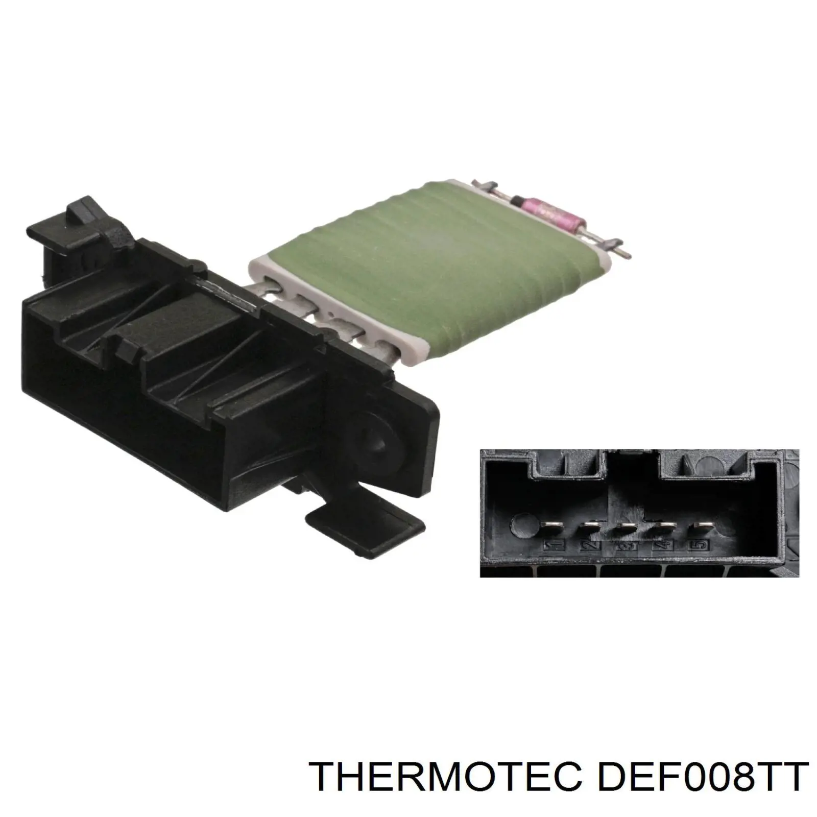 DEF008TT Thermotec resistencia de calefacción