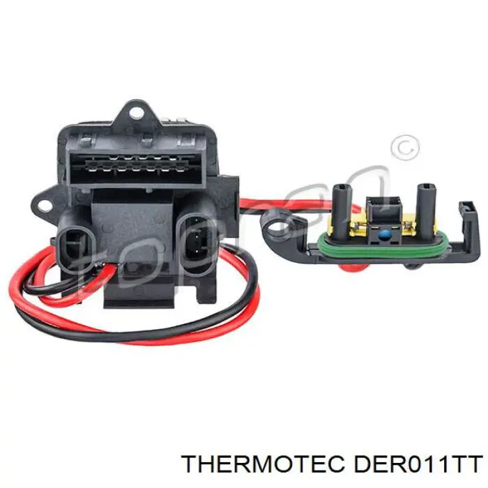 DER011TT Thermotec resitencia, ventilador habitáculo