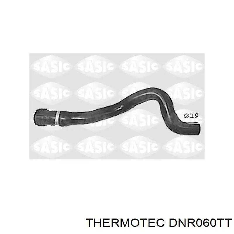 8716 Metalcaucho tubería de radiador, retorno