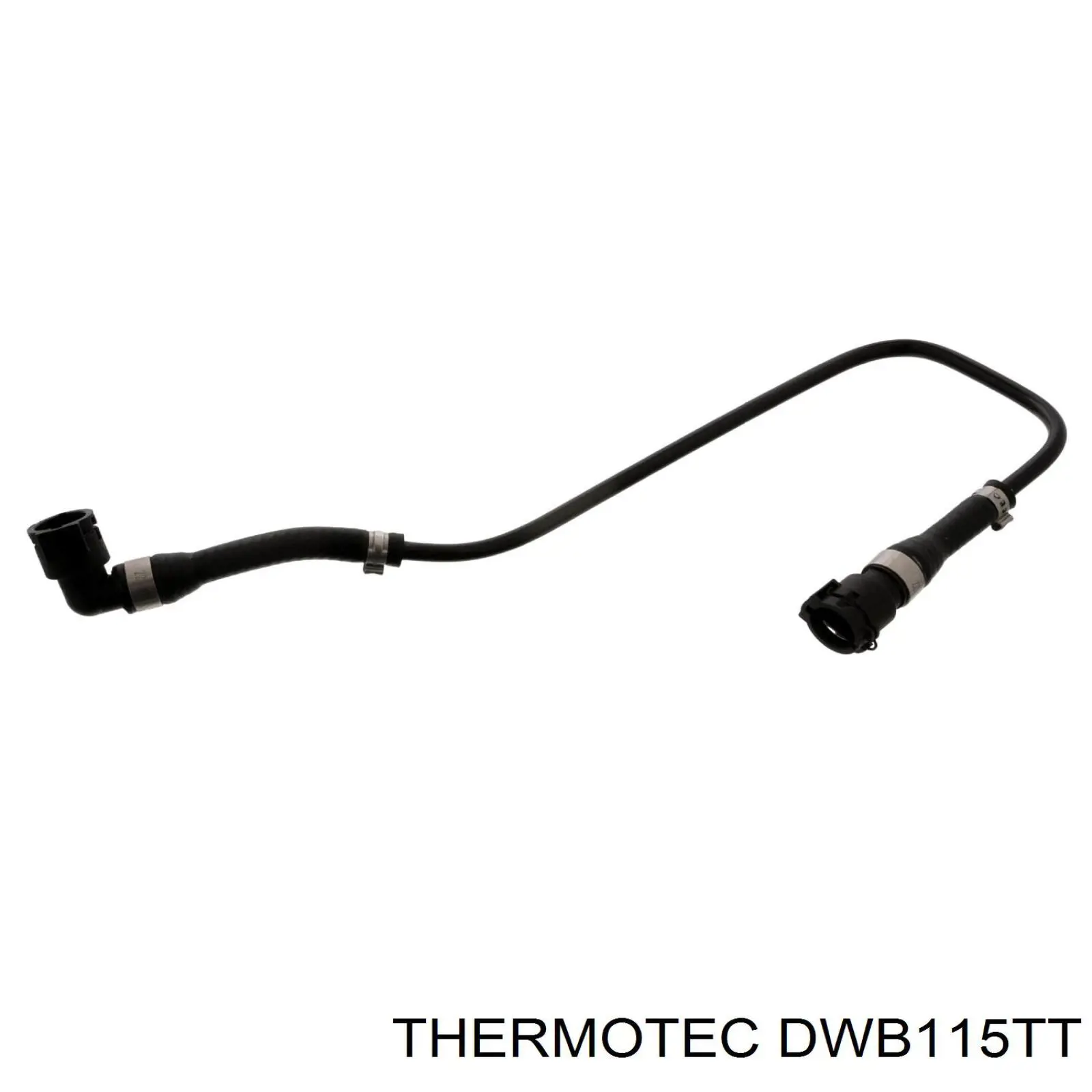 DWB115TT Thermotec tubería de radiador, tuberia flexible calefacción, superior