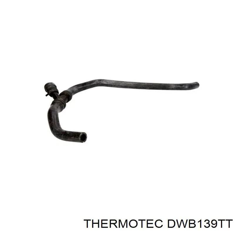 DWB139TT Thermotec tubería de radiador arriba