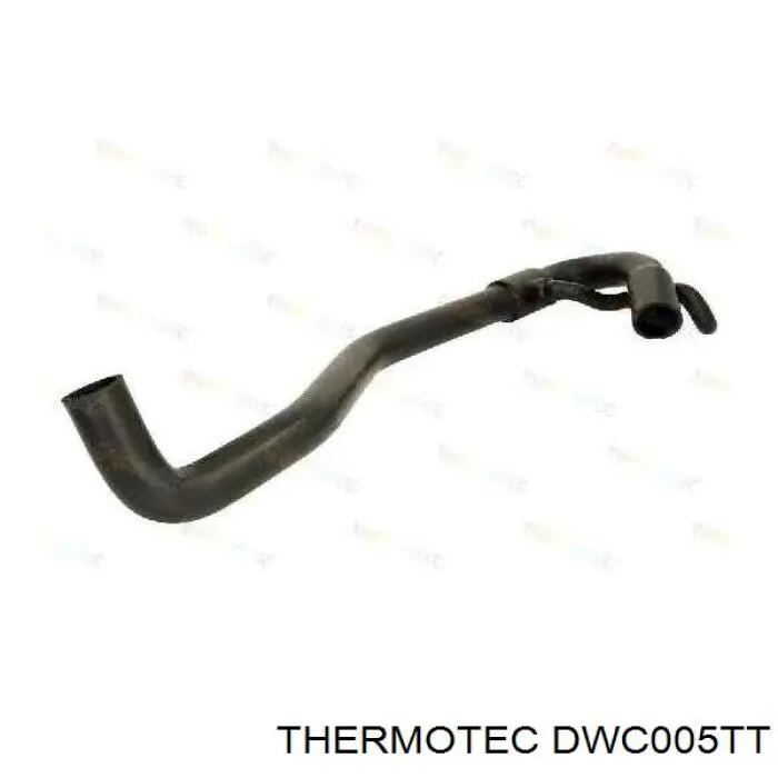 DWC005TT Thermotec tubo flexible de aire de sobrealimentación superior derecho