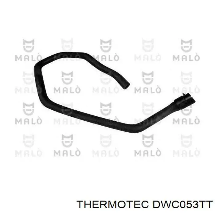 DWC053TT Thermotec tubería de radiador, tuberia flexible calefacción, inferior