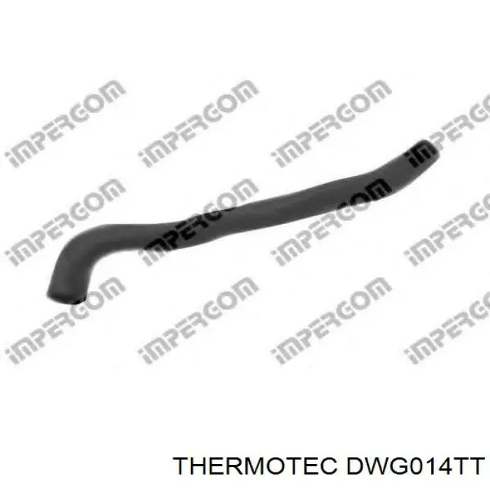 DWG014TT Thermotec tubería de radiador arriba