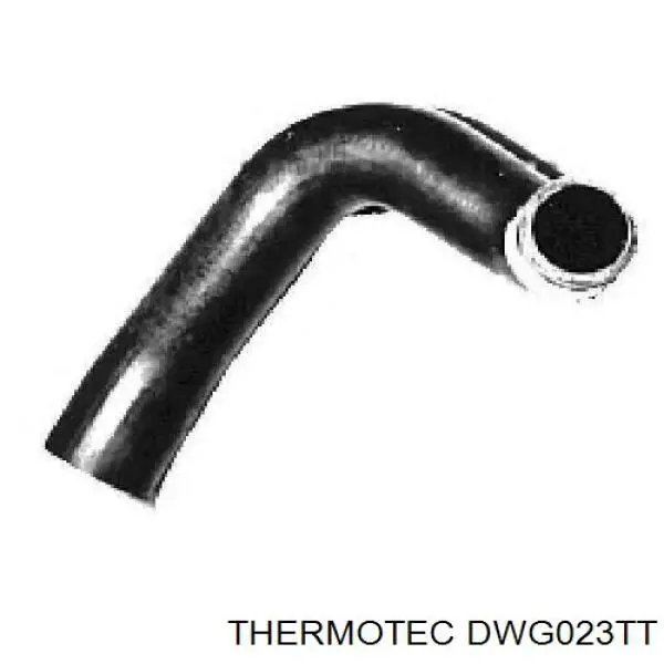 DWG023TT Thermotec tubería de radiador arriba