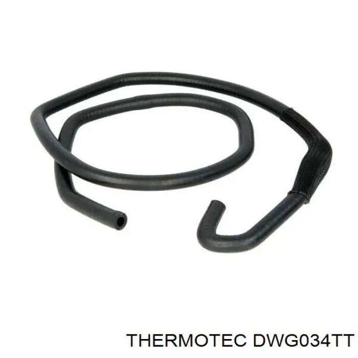 DWG034TT Thermotec tubería de radiador, tuberia flexible calefacción, superior