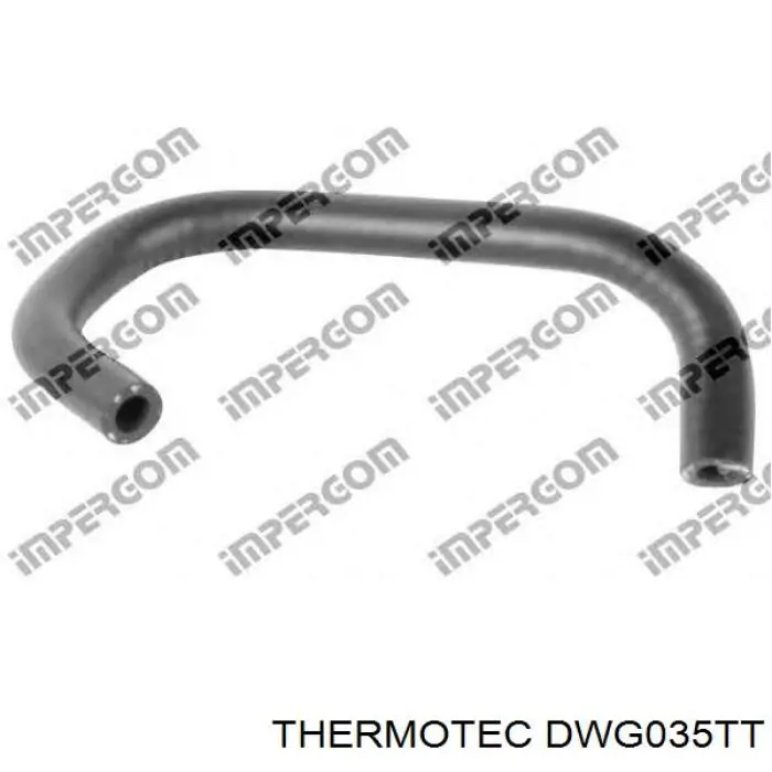 DWG035TT Thermotec tubo de ventilacion del carter (separador de aceite)