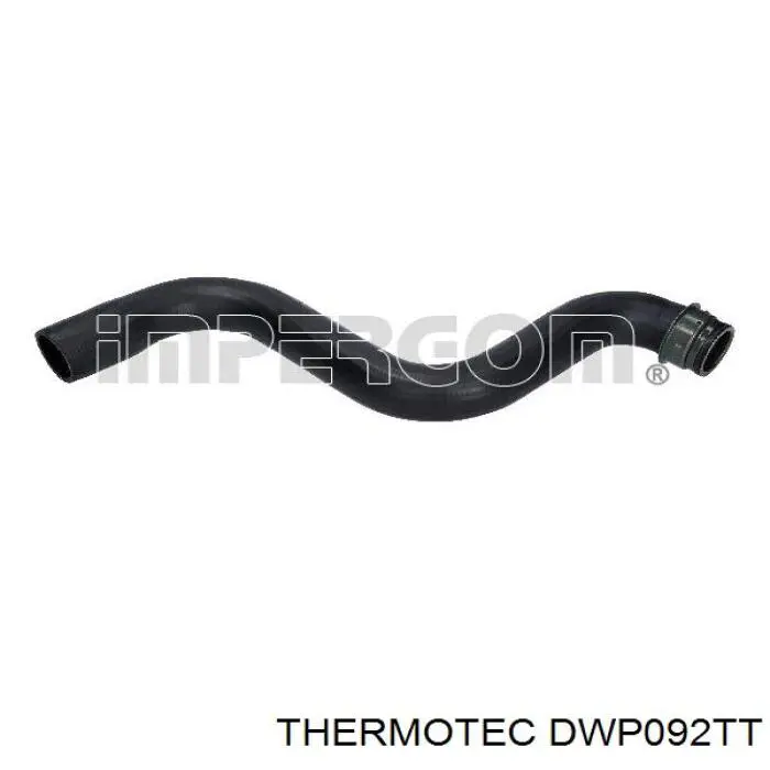 DWP092TT Thermotec tubería de radiador arriba