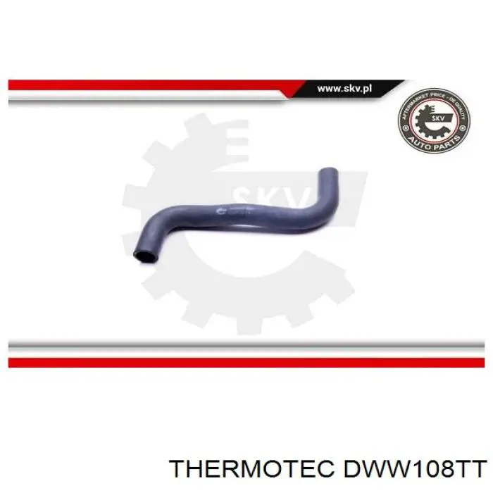 Manguera de impulsión de la bomba de agua DWW108TT Thermotec