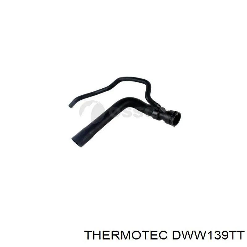 DWW139TT Thermotec tubería de radiador arriba