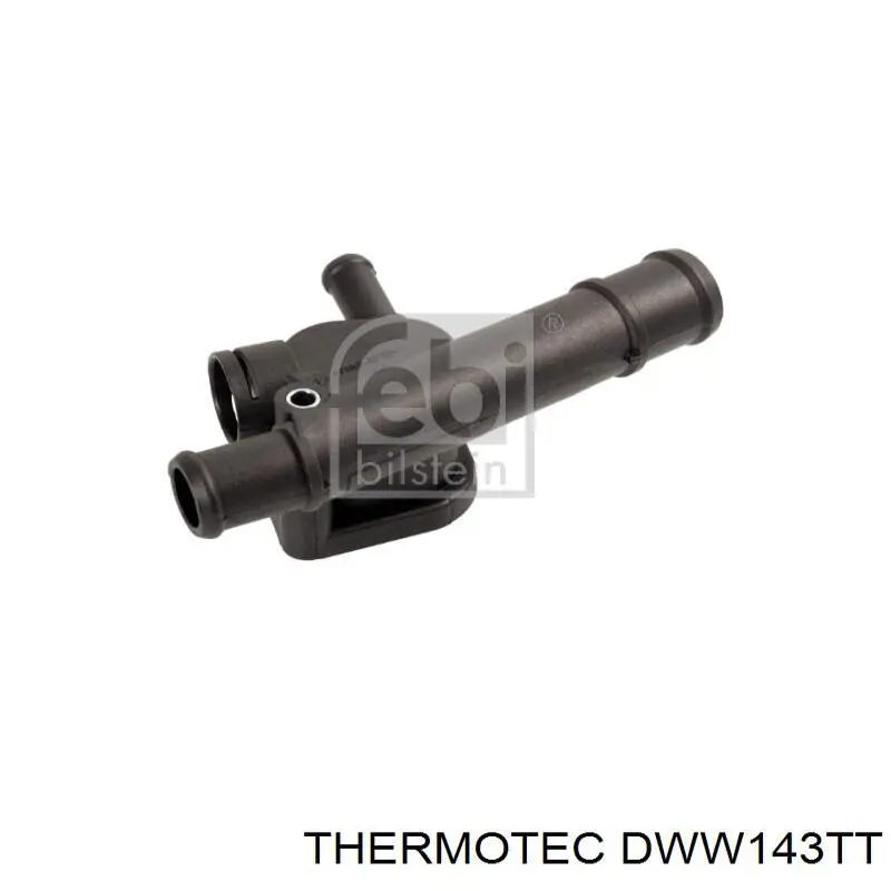 DWW143TT Thermotec tubería de radiador arriba