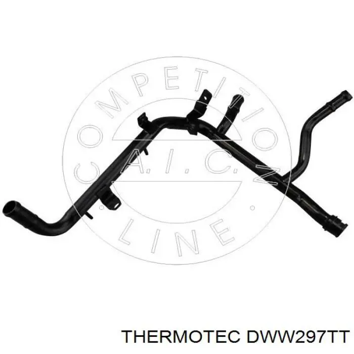 DWW297TT Thermotec manguera (conducto del sistema de refrigeración)