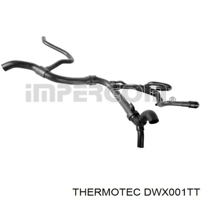 Manguera inferior del radiador Opel 1336137