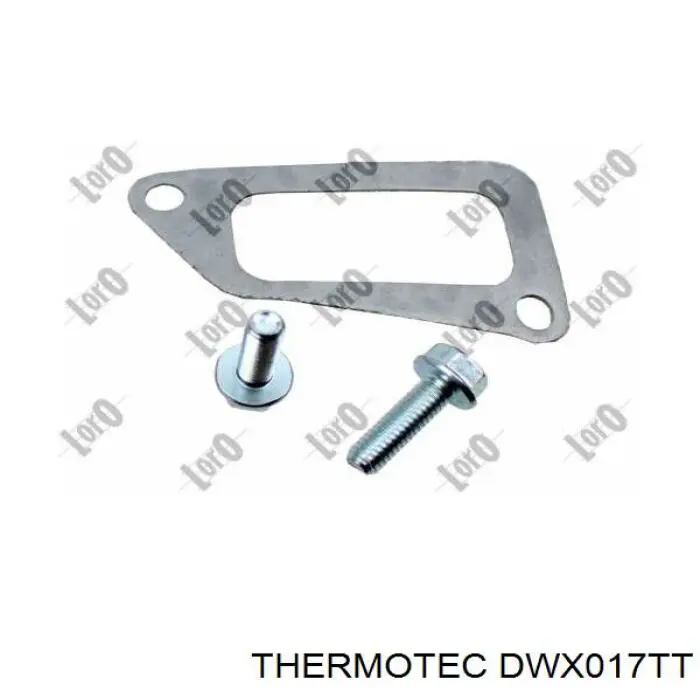 DWX017TT Thermotec tubería de radiador arriba