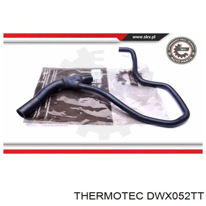 DWX052TT Thermotec manguera refrigerante para radiador inferiora