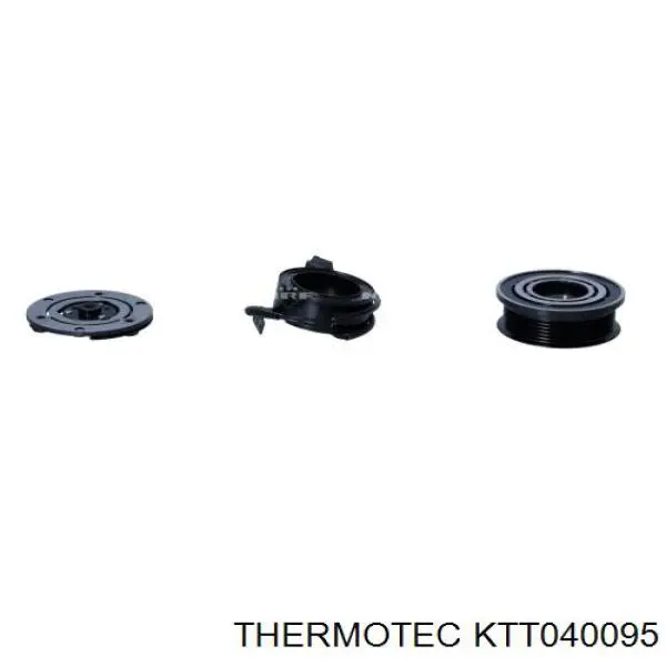 Embrague (bobina magnética) compresor de aire acondicionado Thermotec KTT040095
