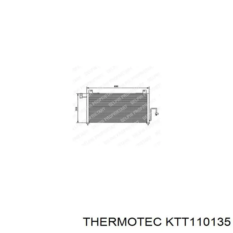 KTT110135 Thermotec condensador aire acondicionado