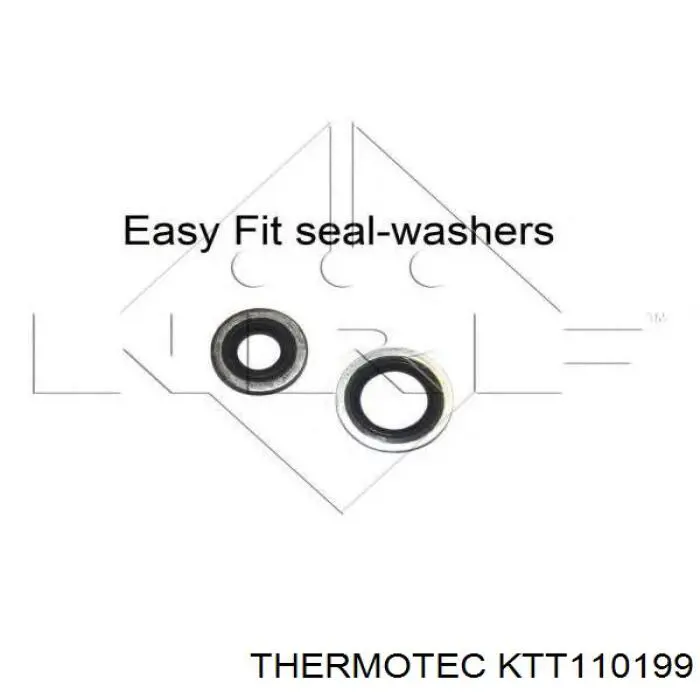 Comprar KTT110199 Thermotec Condensador de aire acondicionado